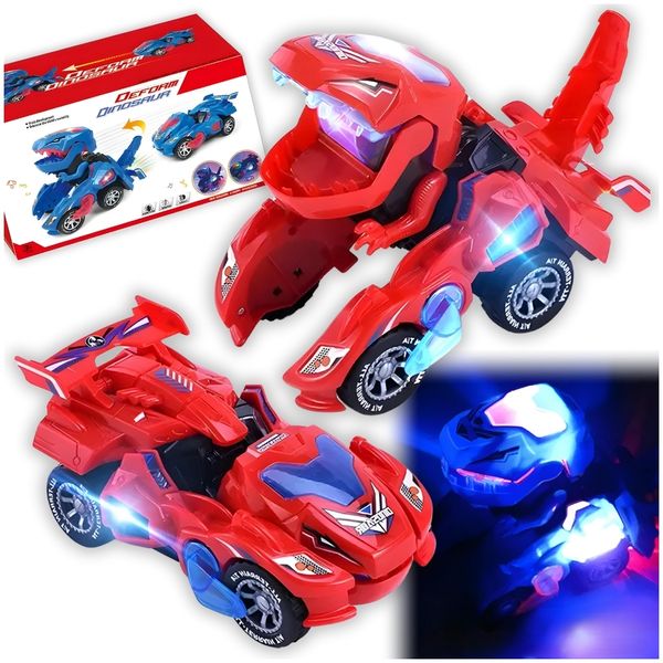 Transformujący dinozaur auto zdjęcie 1
