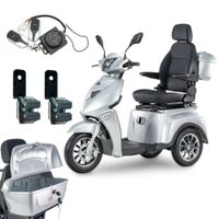 Skuter elektryczny, pojazd inwalidzki BILI BIKE SHINO G4 GEL +DODATKI -sreb