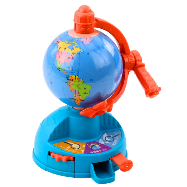 Mini Globus Obrotowe Koło Zębate Ruchomy Samolot zdjęcie 2