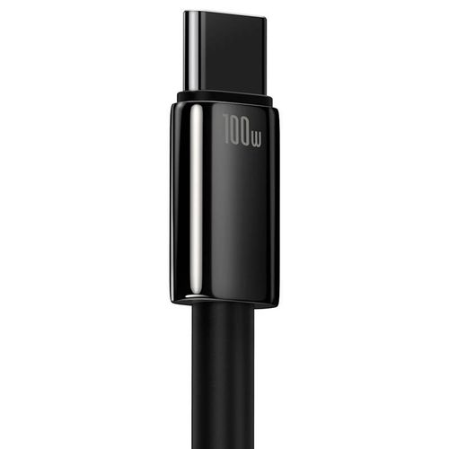 kabel usb do usb-c baseus tungsten gold, 100w, 1m (czarny) na Arena.pl