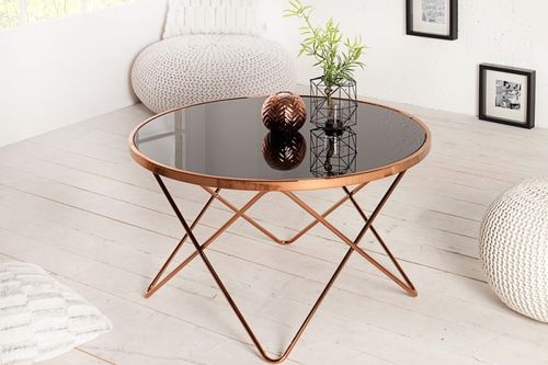 Stolik DECO 85cm miedziany na Arena.pl