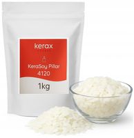 Wosk sojowy PILLAR twardy do świec wolnostojących naturalny pastylki 1