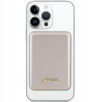 Guess Powerbank indukcyjny 5W GUPBM3ALGSGD 3000mAh złoty/gold MagSafe Metal