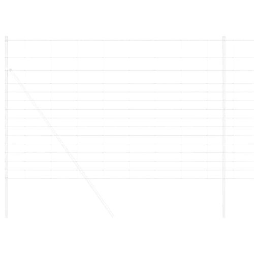 Ogrodzenie pastwiskowe Srebrny 50 x 1.6 m Stal galwanizowana na Arena.pl