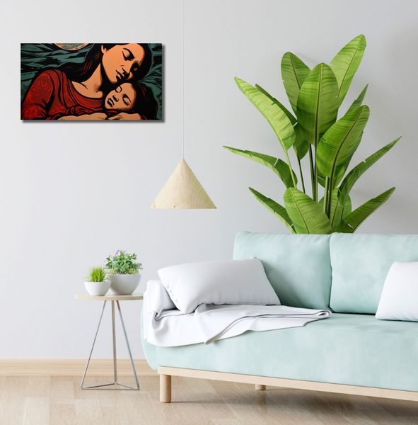 Obraz 60x30cm Matczyne Więzi zdjęcie 2