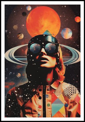 Plakat 68x101cm Kosmiczne Wizje na Arena.pl