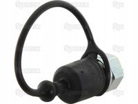 Faster Zaślepka Czarny PVC 1/2 Male Coupling