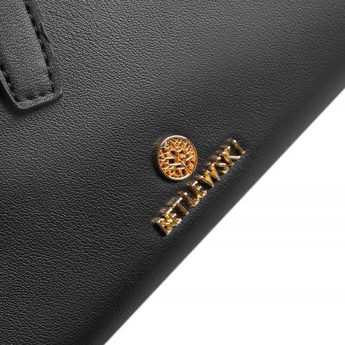 BETLEWSKI torebka wizytowa z ekoskóry ekologiczna wygodna wieczorowa na Arena.pl