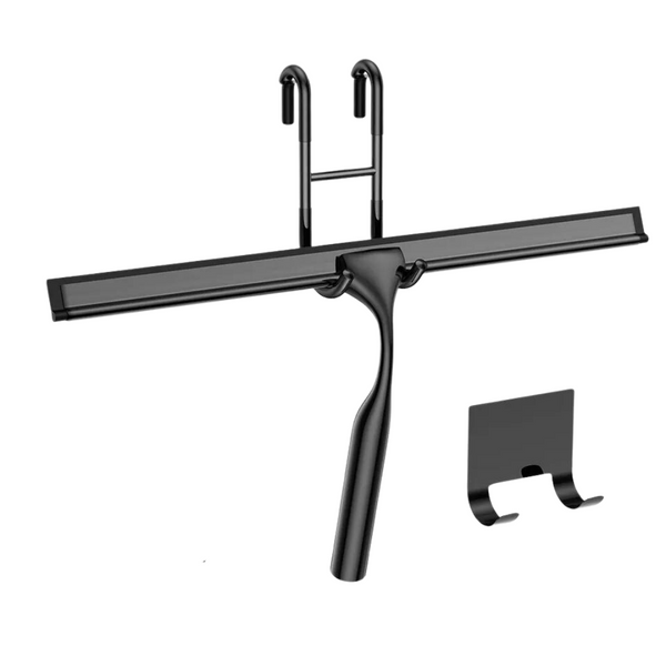 DELVANT QUES ŚCIĄGACZKA DO WODY Z UCHWYTEM METALOWA ŁAZIENKOWA CHROM zdjęcie 4