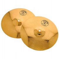 12" Copper Pl Marching Cymbals Talerze marszowe 12cali z uchwytami Thomann