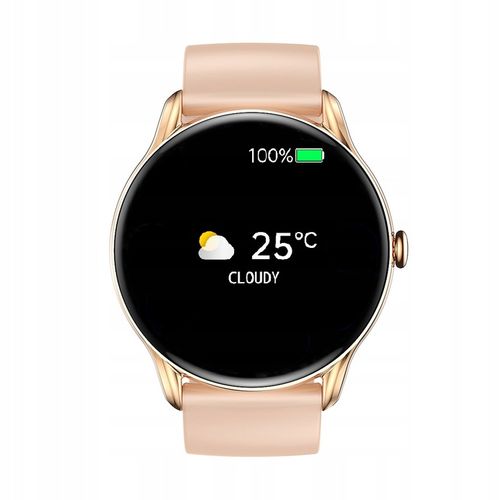 Zegarek smartwatch damski okrągły funkcje rozmowy NA PREZENT + na Arena.pl