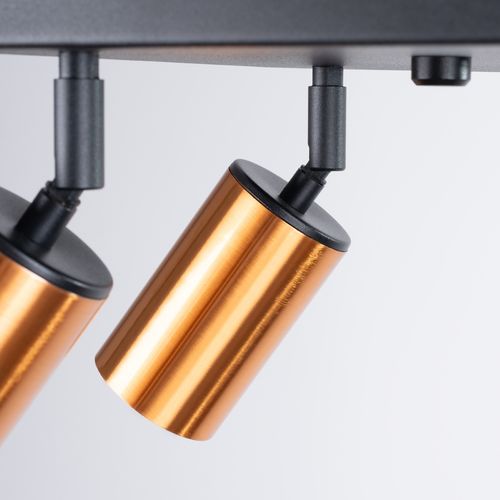 Plafon WINX 4 czarny/miedź na Arena.pl