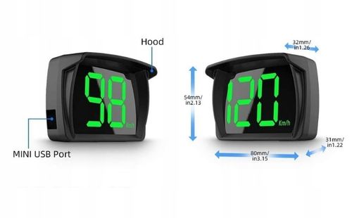 Y03 prędkościomierz samochodowa wyświetlacz typu Head Up uniwersalny na Arena.pl