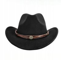 KAPELUSZ KOWBOJSKI COUNTRY WESTERN DLA DOROSŁYCH, KOWBOJ WESTERN