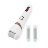 Elektryczny pilnik do stóp pięt tarka frezarka akumulatorowa lcd USB