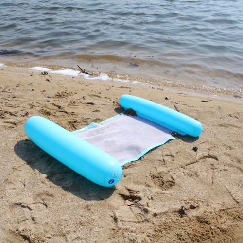 Materac hamak leżak wodny do pływania na basen plażowy dmuchany wygodny na Arena.pl