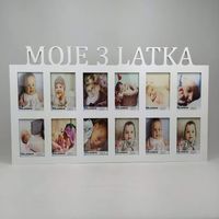 Multiramka ramka na zdjęcia Moje latka 12 zdjęć 10x15
