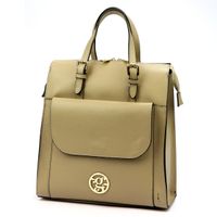 Skórzana torebka-plecak z kieszeniami od Gregorio