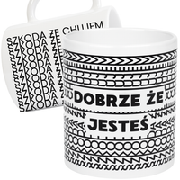 KUBEK VIRAL Z UKRYTYM PRZEKLEŃSTWEM ŚMIESZNY PREZENT BEZ CENZURY DO PRACY