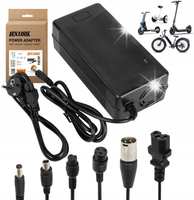 ŁADOWARKA 42V DO HULAJNOGI ELEKTRYCZNEJ ROWERU E-BIKE Z-TECH 6 KOŃCÓWEK 90W