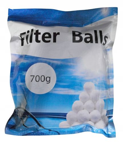 FILTER BALLS Kulki FILTRACYJNE filtrujące do BASENU pomp PIASKOWYCH 700g na Arena.pl