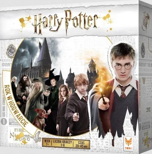 HARRY POTTER: ROK W HOGWARCIE (GRA PLANSZOWA) zdjęcie 1