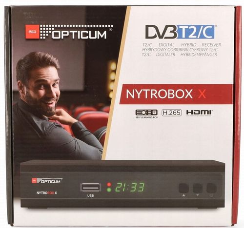 Tuner Dekoder Kablówki DVB-C DVB-T2 Telewizji Cyfrowej TV Naziemnej na Arena.pl