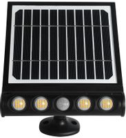 Solarna lampa elewacyjna Talent EKO8328 LED 8W IP65 czarna