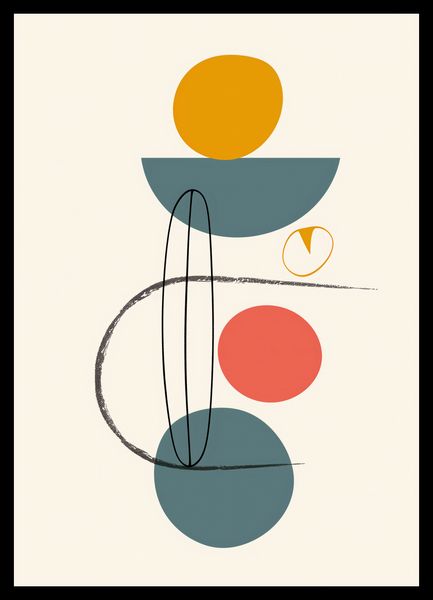 Plakat 29,7x42cm Równe Kompozycje zdjęcie 2