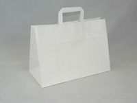 Torba papierowa biała 35 x 17 x 24 cm