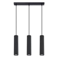 Lampa wisząca KARBON 3L czarny