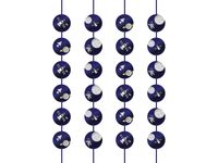 Dekoracja wisząca Kosmos kosmiczne urodziny 24 szt.