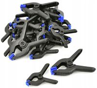 Zestaw ścisków sprężynowych 22 ściski 18x65mm 4x90mm modelarskie