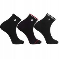 SKARPETKI MĘSKIE CZARNE DO KOSTKI SKARPETY BAWEŁNA ŚCIĄGACZ MORAJ 43-45 x3