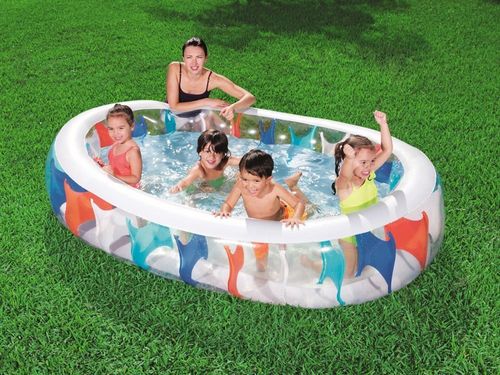 Bestway Basen dmuchany elipsa 229cm x 152cm 54066 na Arena.pl