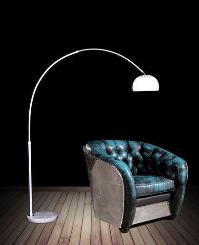 Lampa Stojąca Podłogowa Biała Azurro C1 na Arena.pl