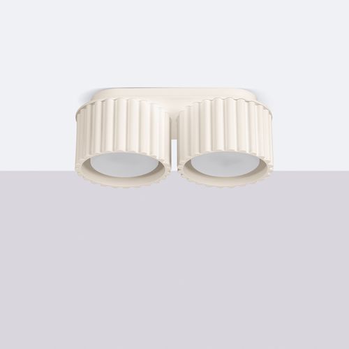 Plafon AURA 2 beżowy Gx53 na Arena.pl