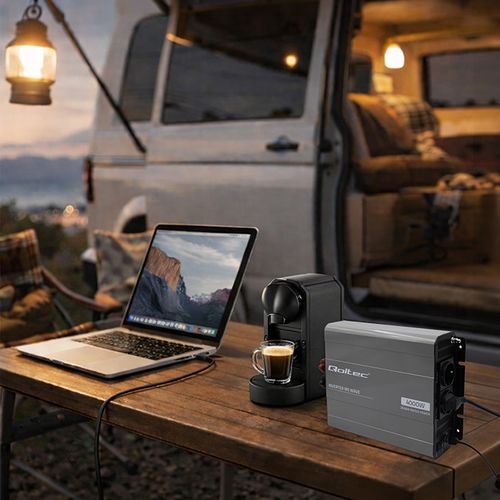 Qoltec przetwornica 12V/230V 2000W USB na Arena.pl