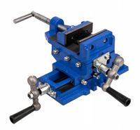 Imadło maszynowe krzyżowe Falon-Tech 75 mm
