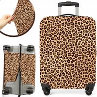 POKROWIEC NA WALIZKĘ ŚREDNIĄ, MOCNY OCHRANIACZ NA WALIZKĘ Panterka