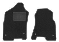 Dywaniki przednie welurowe Dodge RAM 1500 2019-2024 Quad Cab grafit