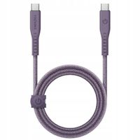 Kabel ENERGEA USB typ C - USB typ C 1,5 m fioletowy