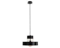 Lampa wisząca 1xE27 BOSSI GOLD/BLACK