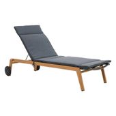 LEŻAK OGRODOWY DUISBURG NA KÓŁKACH