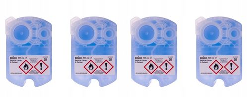 Oryginalne wkłady Braun CCR 4 WKŁAD PŁYN Clean & Renew do golarek na Arena.pl