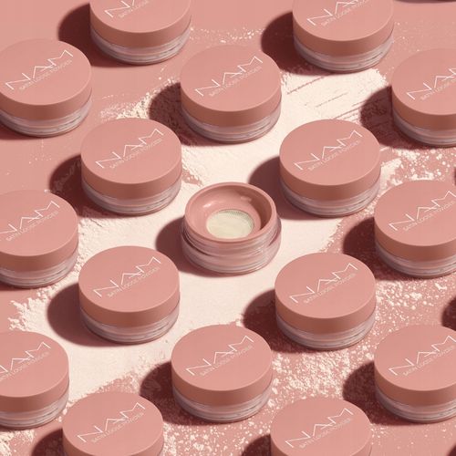 NAM PUDER DO TWARZY SATYNOWE WYKOŃCZENIE Z MIKROALGĄ I GLINKĄ SATIN 8 G na Arena.pl