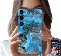 ETUI DO SAMSUNG GALAXY S23 - MARMURKOWE WZORY OBUDOWA CASE + FOLIA