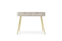 Toaletka Seda beżowa/ nogi złote