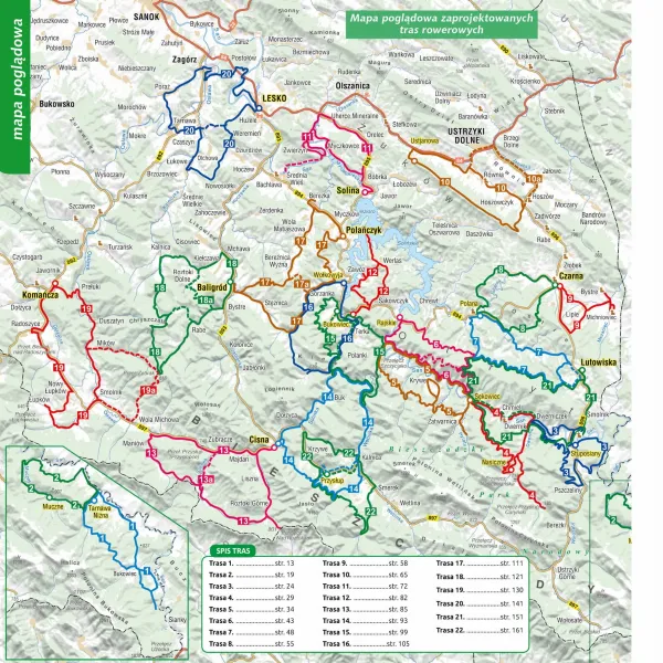 Bieszczady na rowerze. Przewodnik rowerowy zdjęcie 3