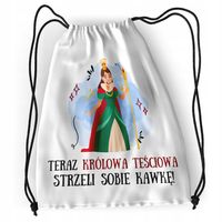 Plecak Dla Teściowej Szkolny Worek Torba Z Nadrukiem Ze Zdjęciem